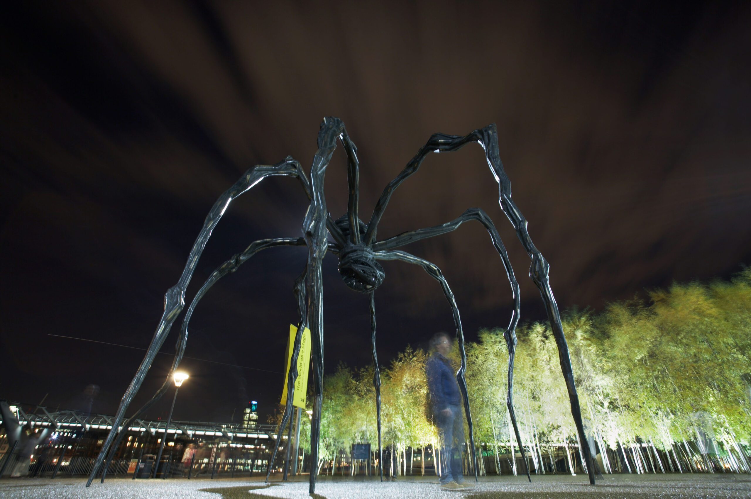 Sophie Buhai on Instagram: Louise Bourgeois. Spider, 2003. Steel and  Tapestry