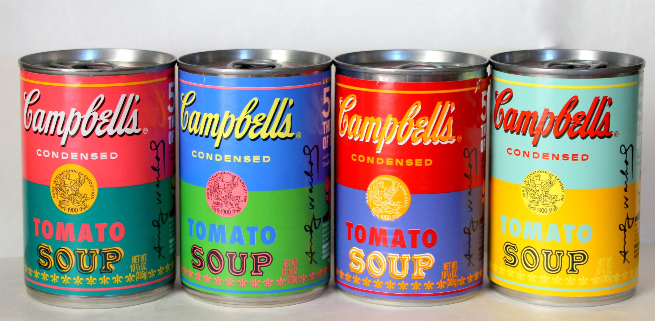 warhol 32 campbells soup cans