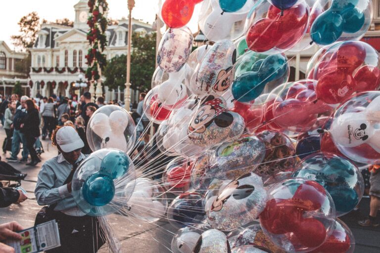 Disney Balloons at Park. Pexels