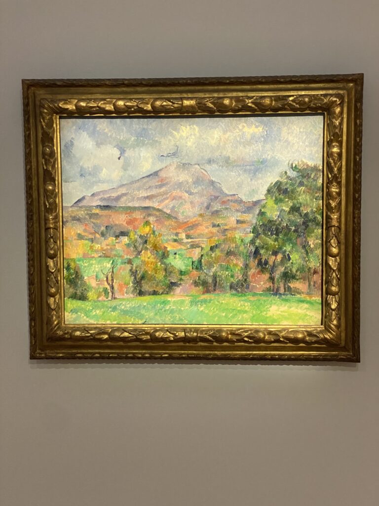 Paul Cézanne's La Montagne Sainte-Victoire. Photo by Simon Ross