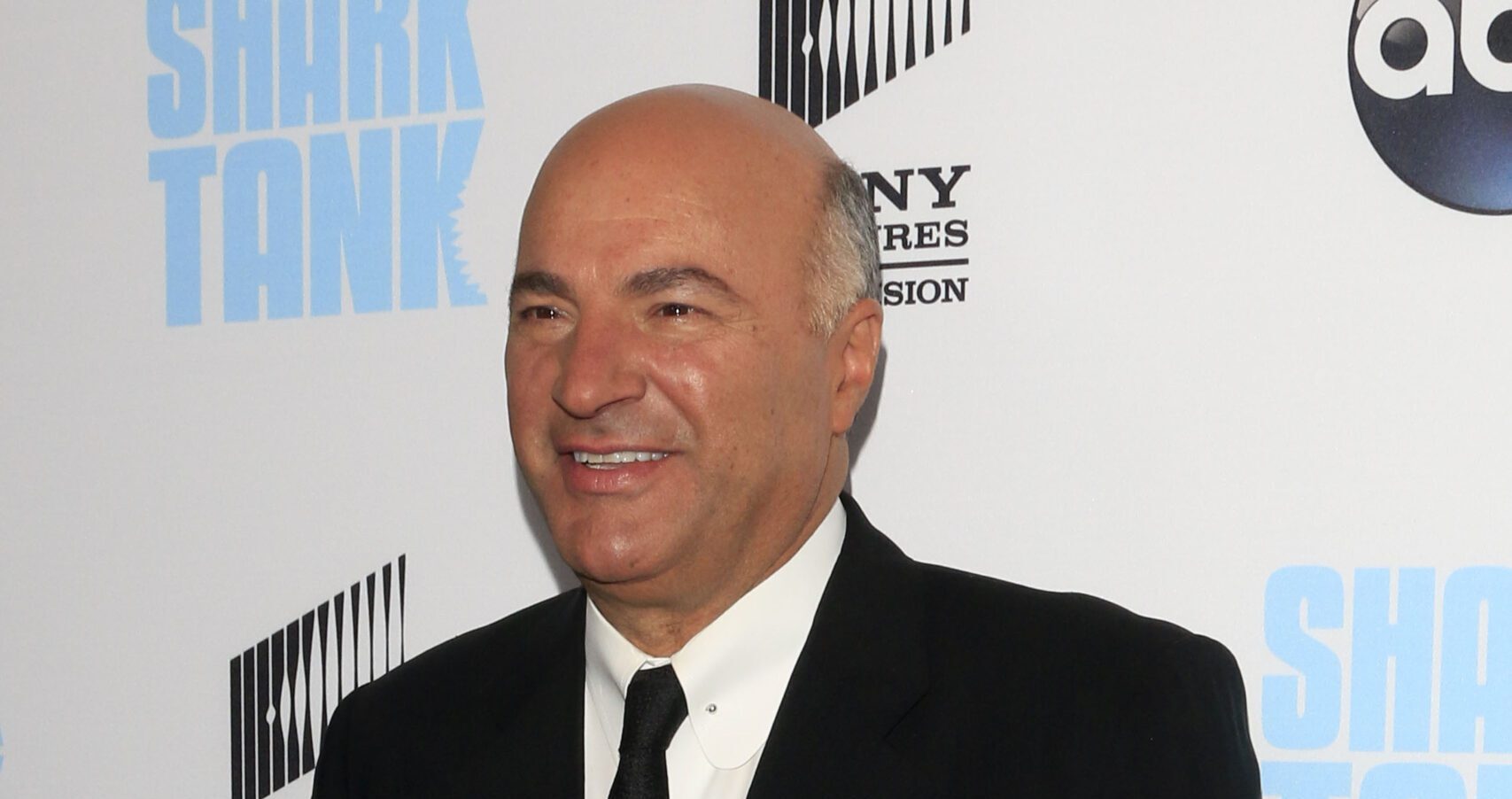 Kevin O'Leary Attending a Shark Tank Premier.