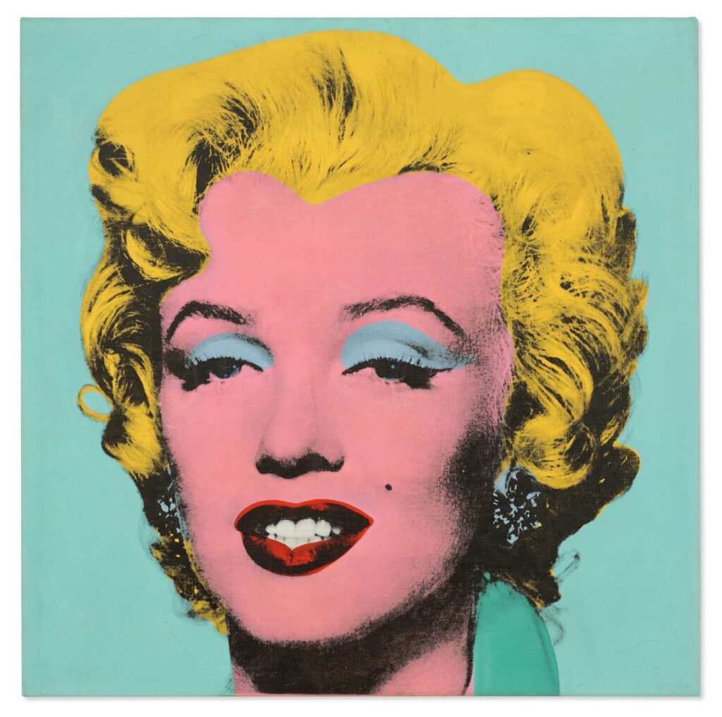 Andy Warhol, Shot Sage Blue Marilyn (1964) 